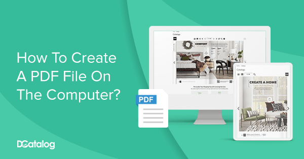 How To Create A PDF File On The Computer?
